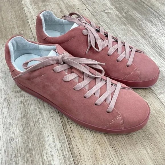 Rag & Bone RB1 Low Sneaker In Mauve Suede - Picture 5 of 5